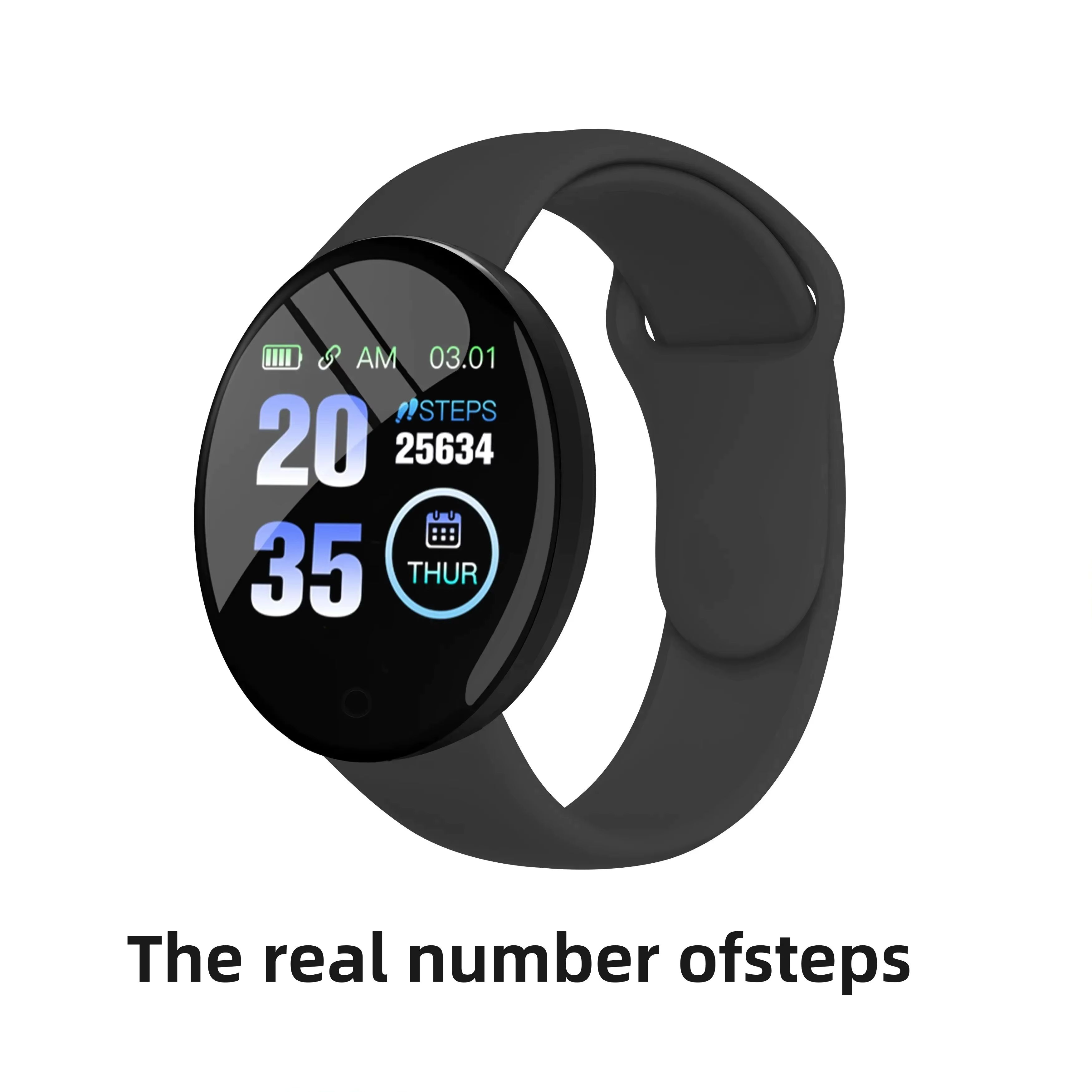 LYRIC Smartwatch Multi Function Step Connected Smart Watch For Men And Women Suitable For And Android IOS