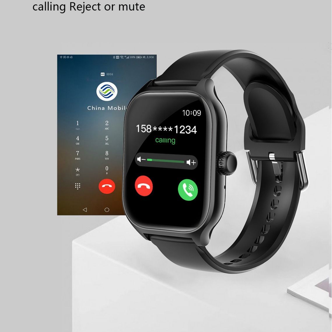 Smart Watch Bluetooth Call Sports Fitness Smartwatches Heart Rate Blood Pressure Monitor Tracker For Smart Phones Waterproof Smartwatch