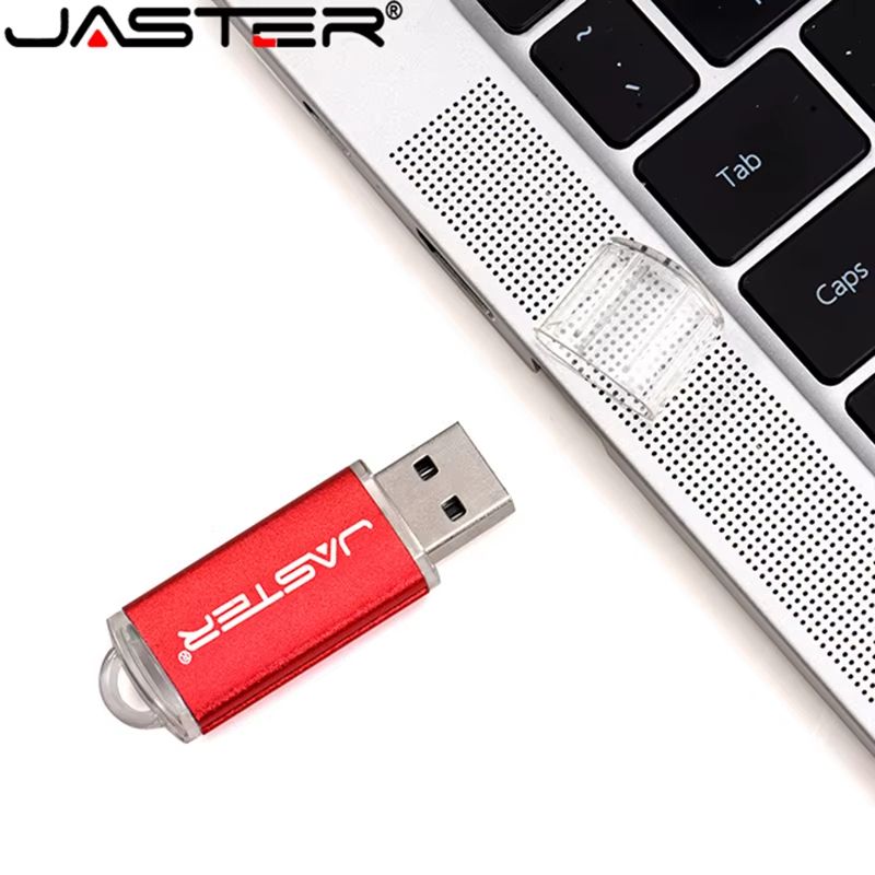 JASTER New Creative  USB Flash Drive 128GB 64GB 32GB 16GB 8GB 4GB 128MB Flash Disks Memory USB Disk Data Storage Pendrive Fashion 9 Colors
