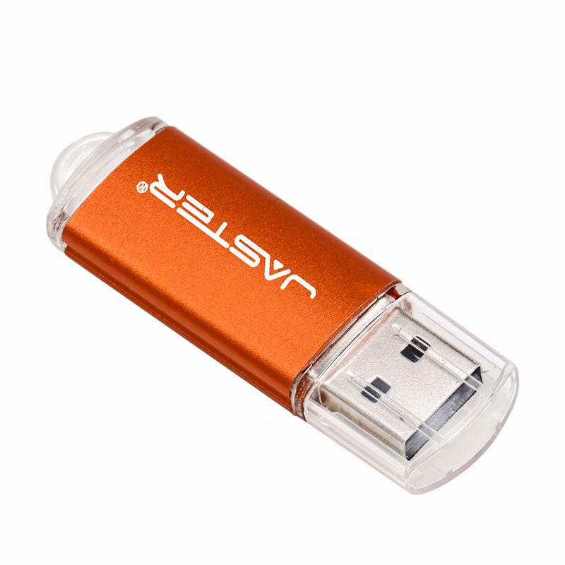 JASTER New Creative  USB Flash Drive 128GB 64GB 32GB 16GB 8GB 4GB 128MB Flash Disks Memory USB Disk Data Storage Pendrive Fashion 9 Colors