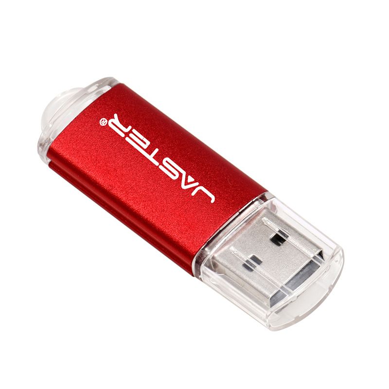 JASTER New Creative  USB Flash Drive 128GB 64GB 32GB 16GB 8GB 4GB 128MB Flash Disks Memory USB Disk Data Storage Pendrive Fashion 9 Colors