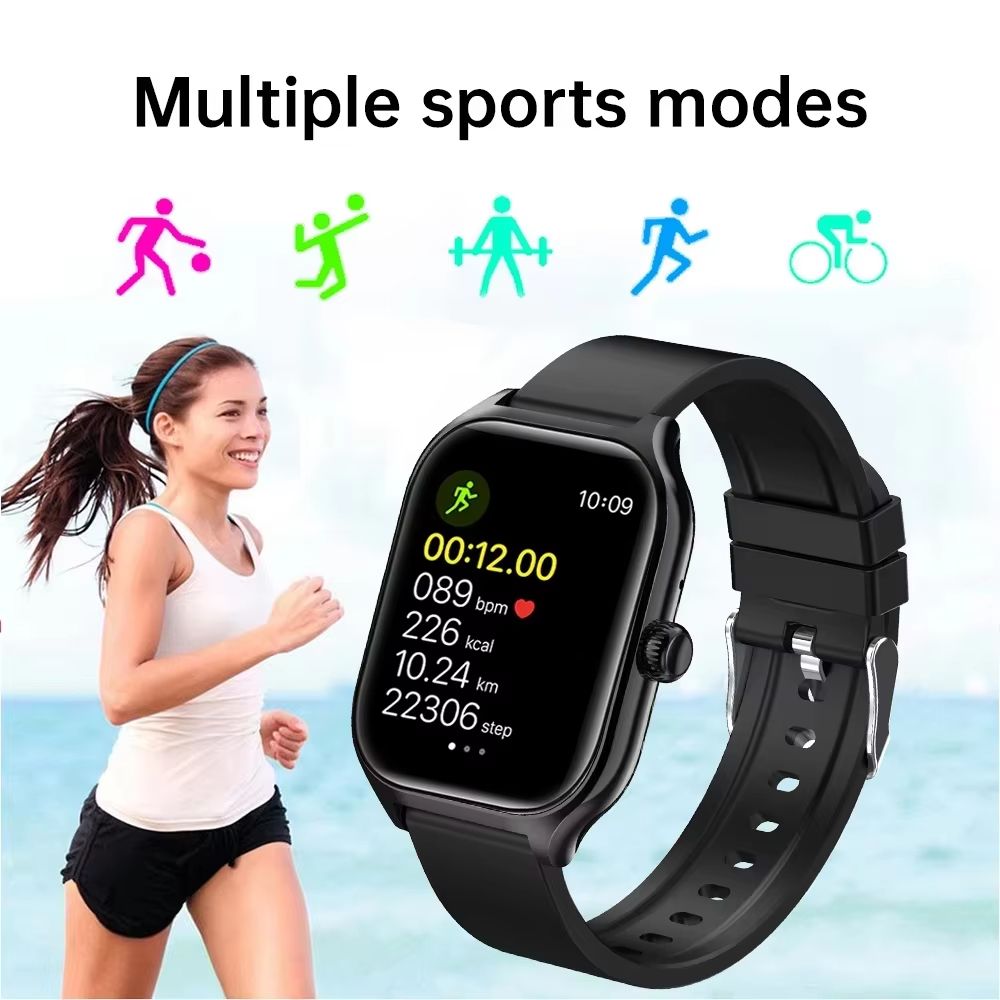 Smart Watch Bluetooth Call Sports Fitness Smartwatches Heart Rate Blood Pressure Monitor Tracker For Smart Phones Waterproof Smartwatch