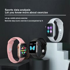 New Arrival Smartwatch Bluetooth Call Smart Watches Health Monitor Fitness Bracelet Scroll Button Smart Watch Men Women Multification