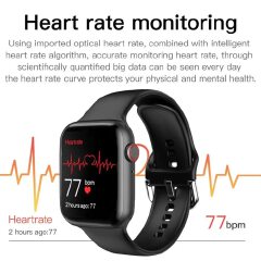 New Arrival Smartwatch Bluetooth Call Smart Watches Health Monitor Fitness Bracelet Scroll Button Smart Watch Men Women Multification