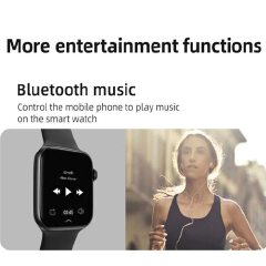New Arrival Smartwatch Bluetooth Call Smart Watches Health Monitor Fitness Bracelet Scroll Button Smart Watch Men Women Multification