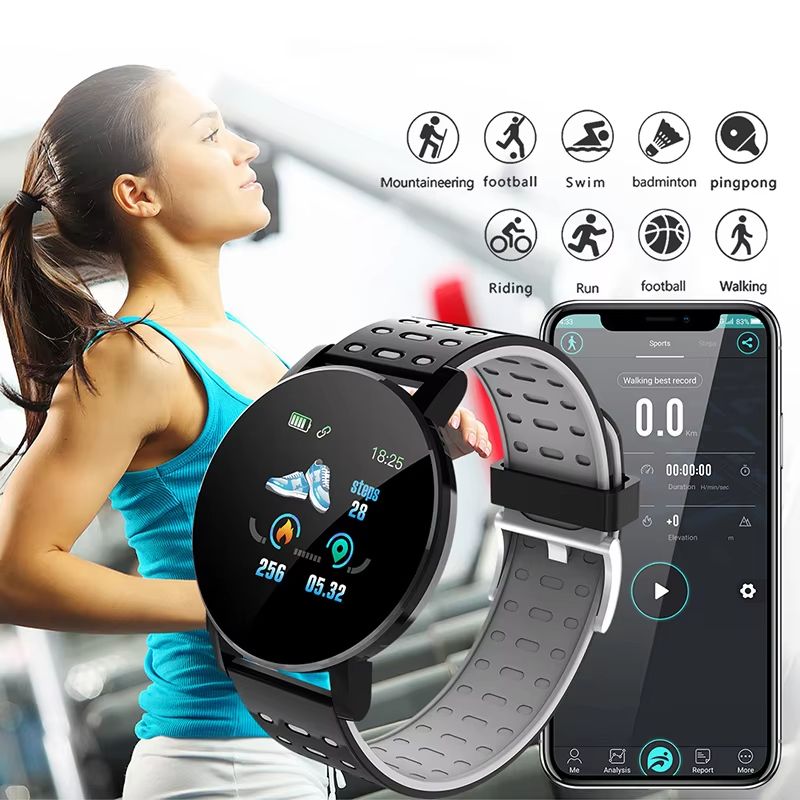 Multification Smartwatch Bluetooth Smart Watch Men Blood Pressure Women Smart Band Clock Sports Fitness Tracker Watch For Android IOS