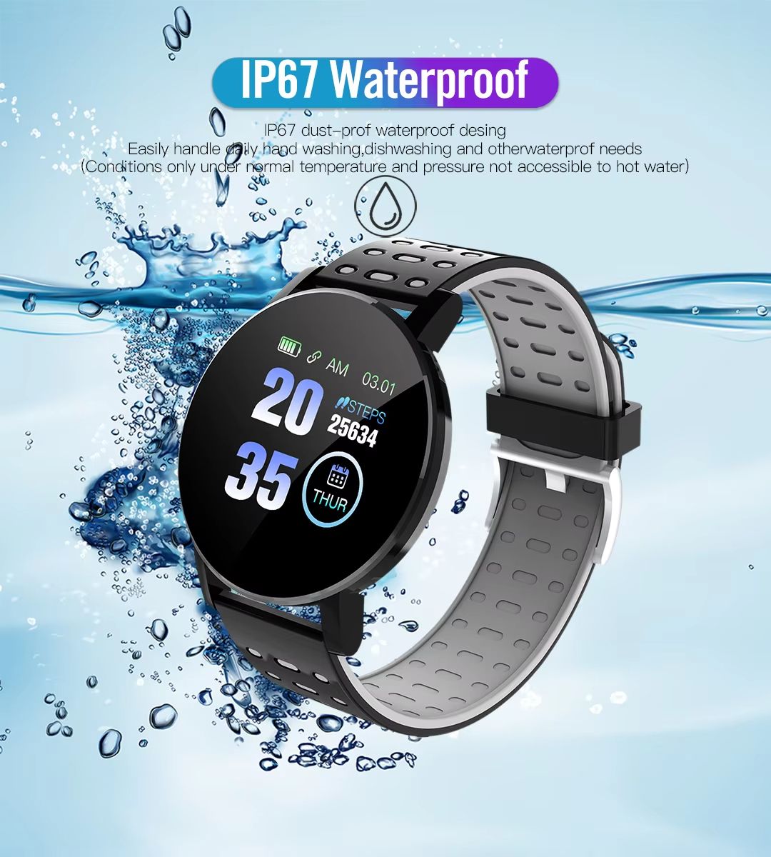 Multification Smartwatch Bluetooth Smart Watch Men Blood Pressure Women Smart Band Clock Sports Fitness Tracker Watch For Android IOS