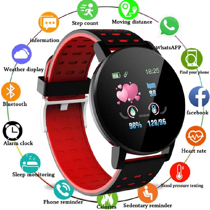 Multification Smartwatch Bluetooth Smart Watch Men Blood Pressure Women Smart Band Clock Sports Fitness Tracker Watch For Android IOS
