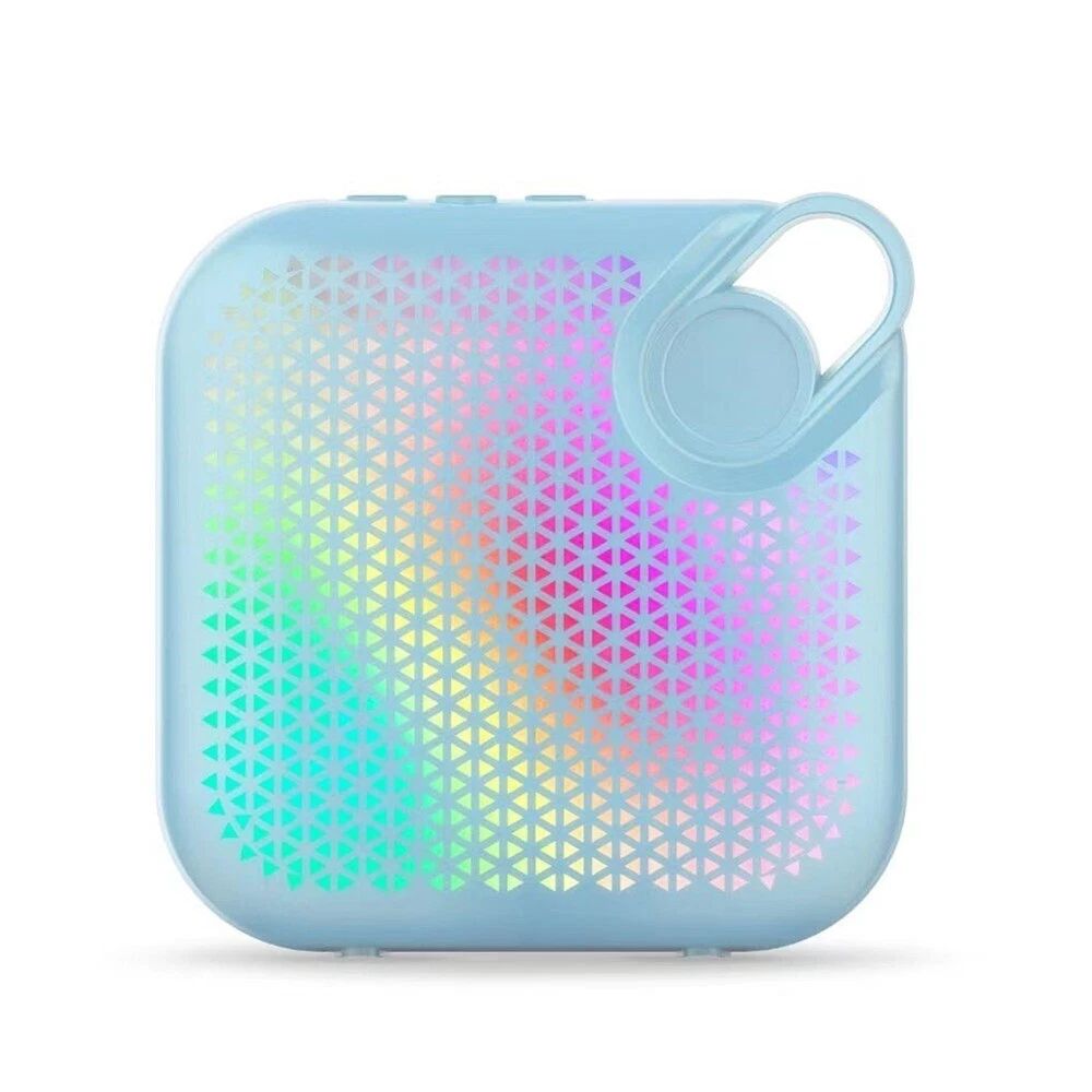 Stylish Colorful Light Speaker Creative Wireless Bluetooth Speaker Portable System Ampex Radio Speaker Outdoor Subwoofer