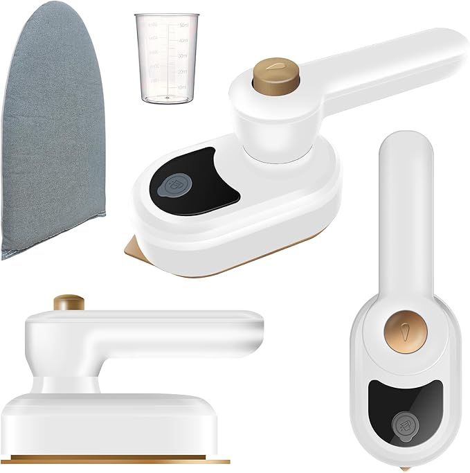 Mini Iron Handheld Garment Steamer Iron Non Stick Ceramic Soleplate Support Dry Wet Ironing Micro Iron Machine Heat Press