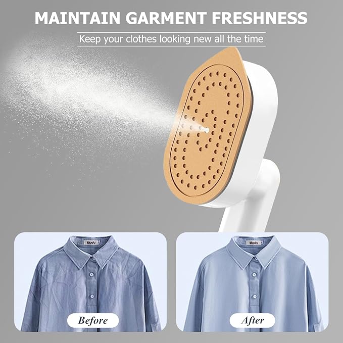 Mini Iron Handheld Garment Steamer Iron Non Stick Ceramic Soleplate Support Dry Wet Ironing Micro Iron Machine Heat Press