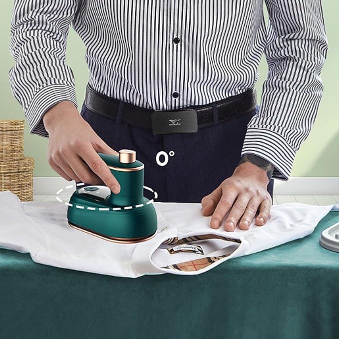 Mini Iron Handheld Garment Steamer Iron Non Stick Ceramic Soleplate Support Dry Wet Ironing Micro Iron Machine Heat Press