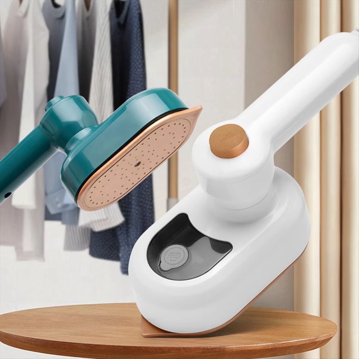 Mini Iron Handheld Garment Steamer Iron Non Stick Ceramic Soleplate Support Dry Wet Ironing Micro Iron Machine Heat Press