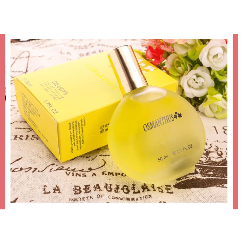 Floral Light Fragrance Lady Spray for Dating Office Daily Use Leak-Proof Fine Mist Long Lasting Woman Perfume Fragrance Jasmine Rose Osmanthus 50ML