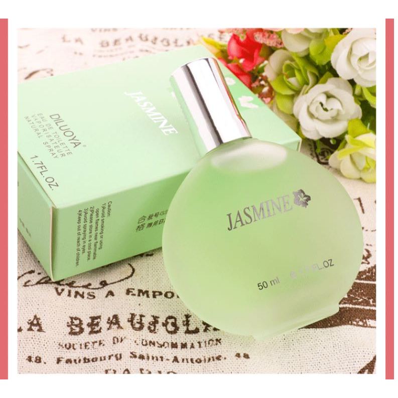 Floral Light Fragrance Lady Spray for Dating Office Daily Use Leak-Proof Fine Mist Long Lasting Woman Perfume Fragrance Jasmine Rose Osmanthus 50ML