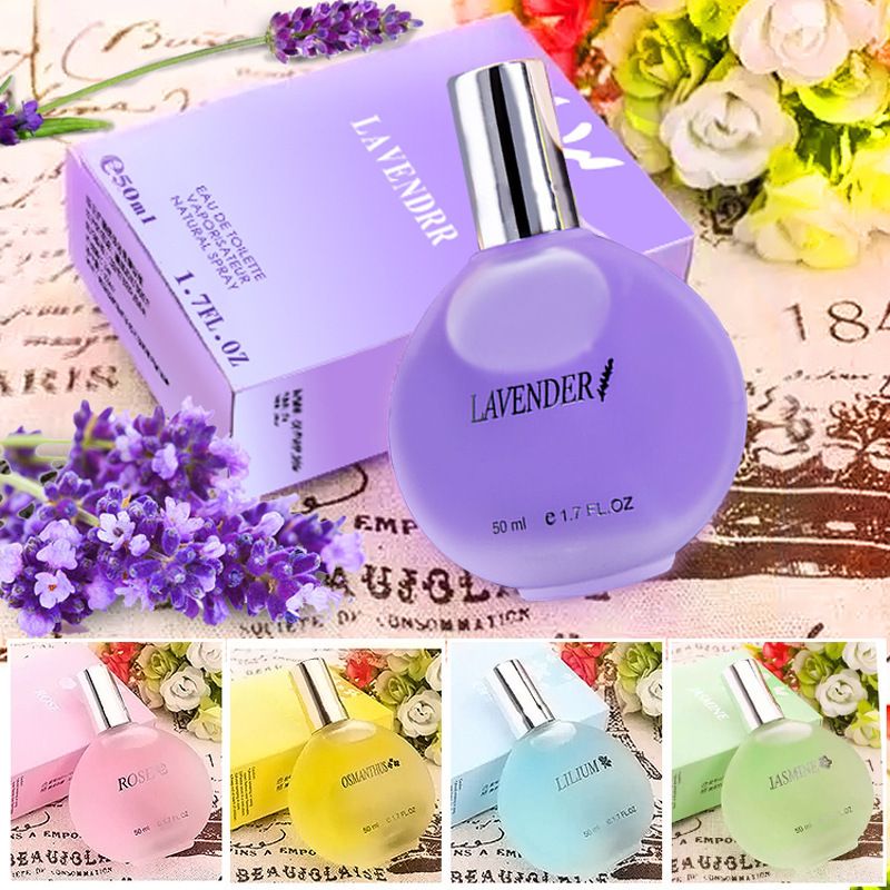Floral Light Fragrance Lady Spray for Dating Office Daily Use Leak-Proof Fine Mist Long Lasting Woman Perfume Fragrance Jasmine Rose Osmanthus 50ML