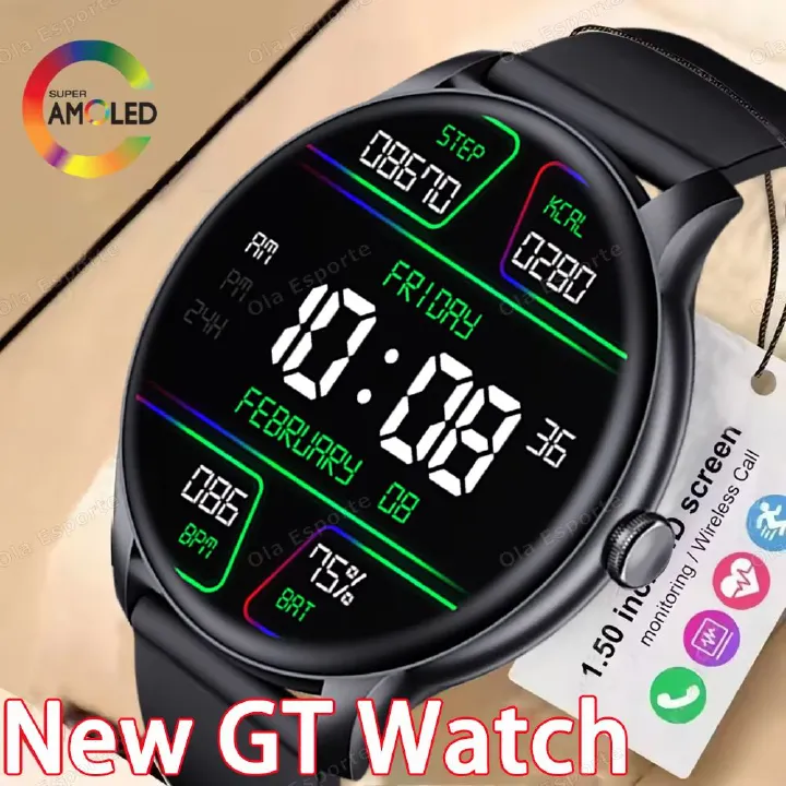 LYRIC 2025 New Smart Watch Heart Rate Sleep Health Monitor Bluetooth Talk Ladies Smartwatch Men Sport Smart Watch for Android IOS