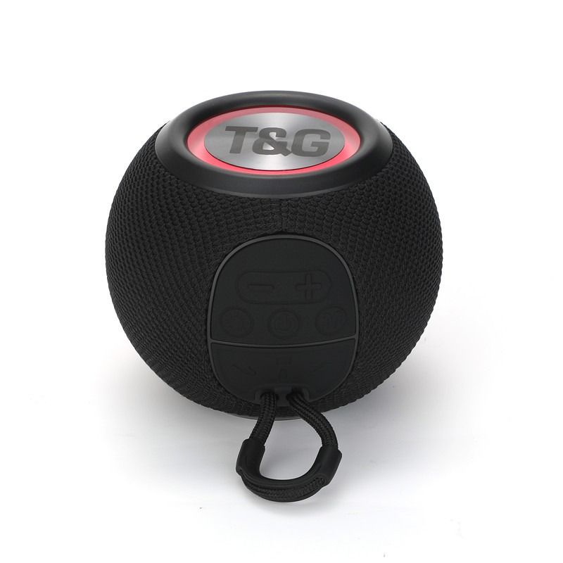 Bluetooth Speaker Wireless Fabric Card Small Audio Subwoofer Portable Mini Bluetooth Audio Outdoor Music Player Support BT AUX FM