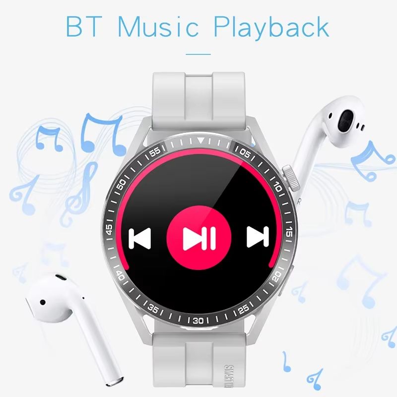 1.32-inch Smartwatch Bluetooth Call BT Music Voice Assistant Heart Rate Sports Fintess Tracker Women Men New Smart Watch  For Android IOS