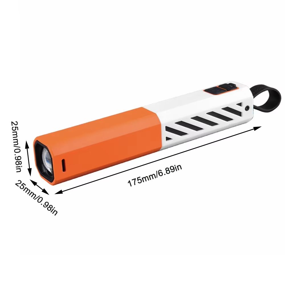 High Strong Power Zoom Led Flashlights 18650 Battery Tactical Torch Light USB Charging Camping Fishing Emergency Zoom Lantern Outdoor Waterproof Flash Light