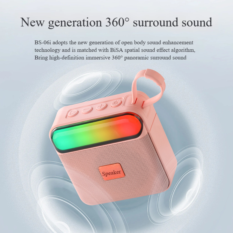 2026 Hot Selling Wireless Bluetooth Speaker - Portable Mini Speaker with Bass, HD Sound, Stylish Design for Outdoor/Indoor Use
