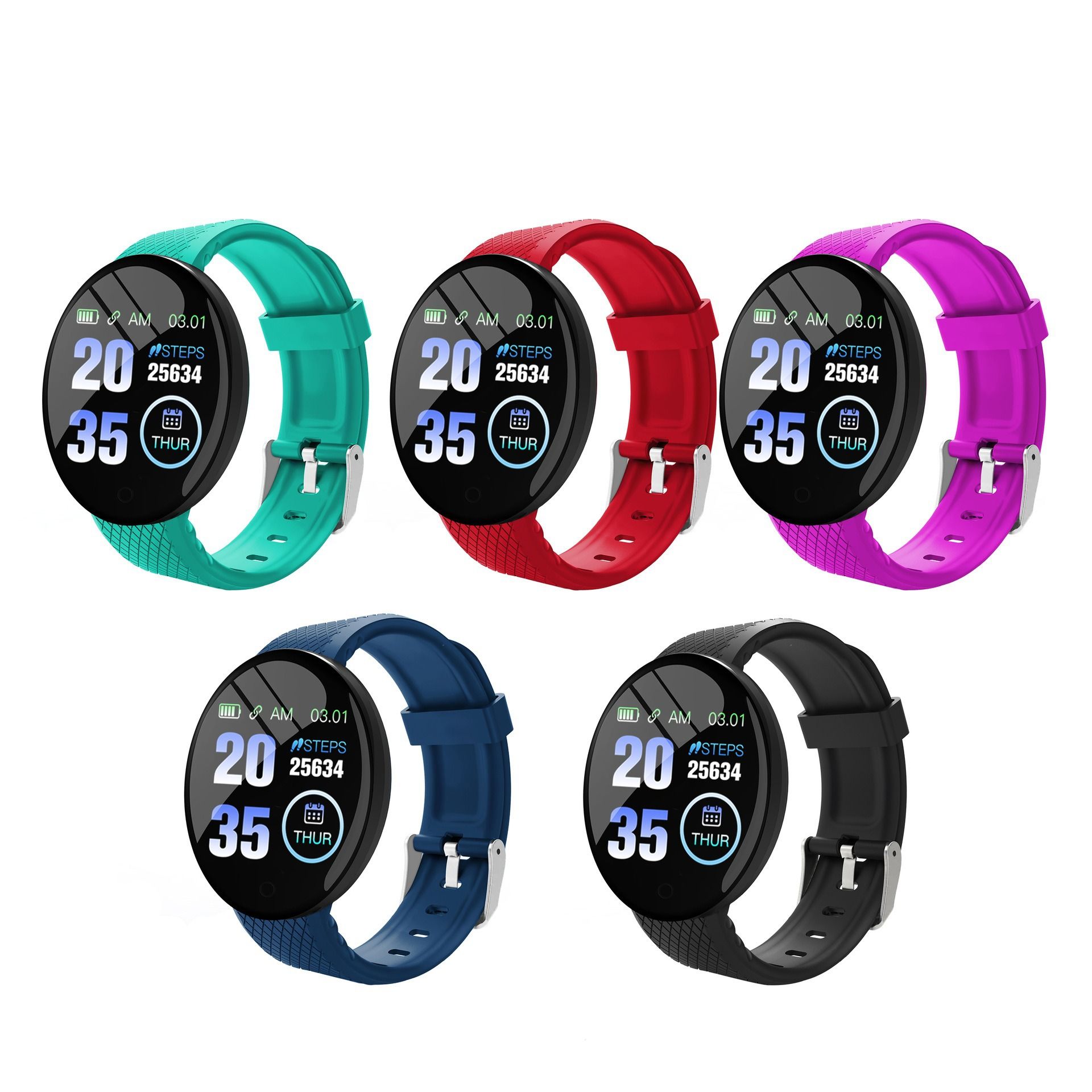 Multi-functional Smartwatch Fashion Alarm Watch Bluetooth Music Fitness Tracker Sports Smart Watch For Android iPhone