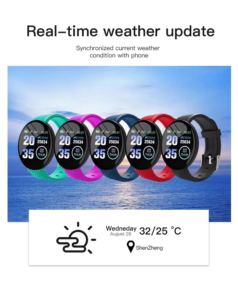 Multi-functional Smartwatch Fashion Alarm Watch Bluetooth Music Fitness Tracker Sports Smart Watch For Android iPhone