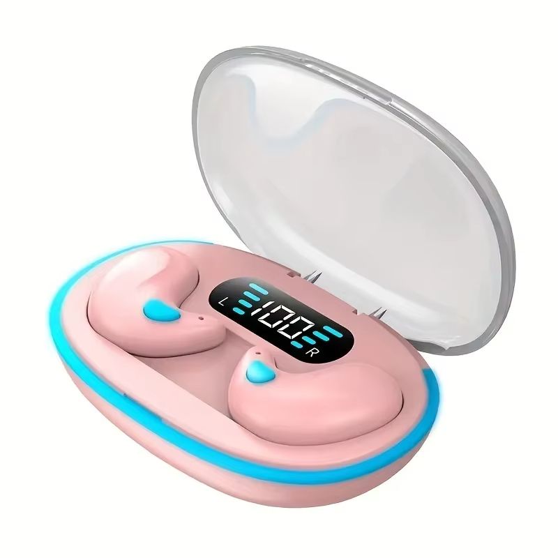 New TWS Bluetooth Wireless Headphones Earbuds Ear Hooks Bluetooth Earphones Bass Noise Reduction Earbuds HiFi Stereo Headsets