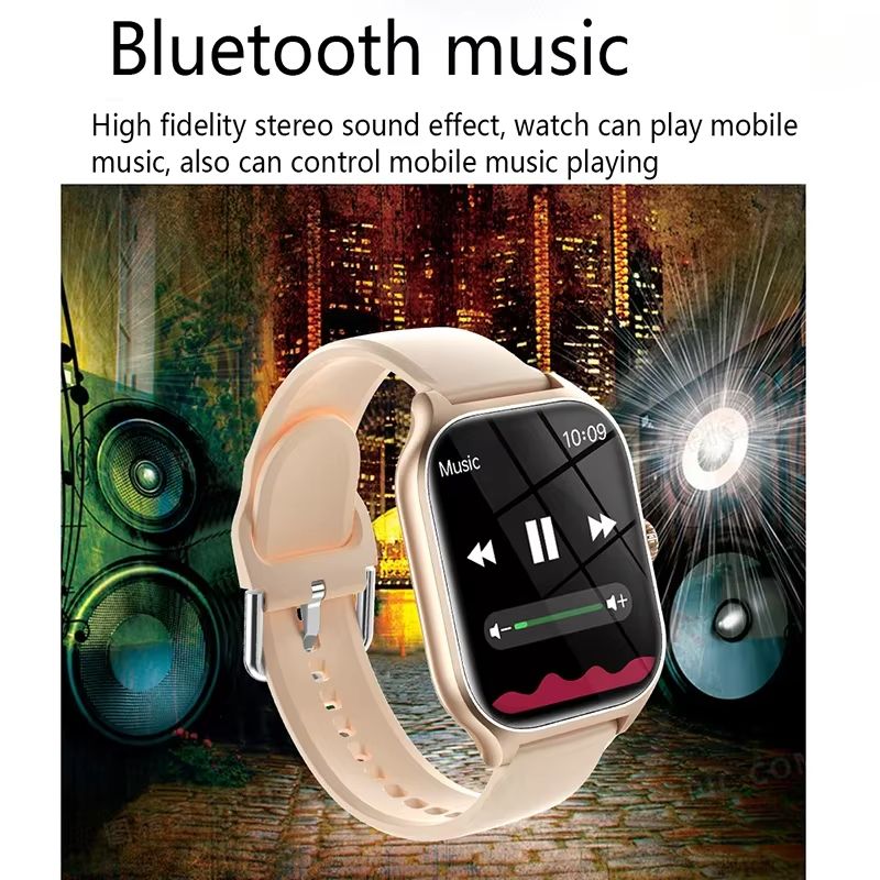 2026 New Smartwatch Bluetooth Call Information Reminder Heart Rate and Blood Pressure Monitoring Sports Mode Smart Watch