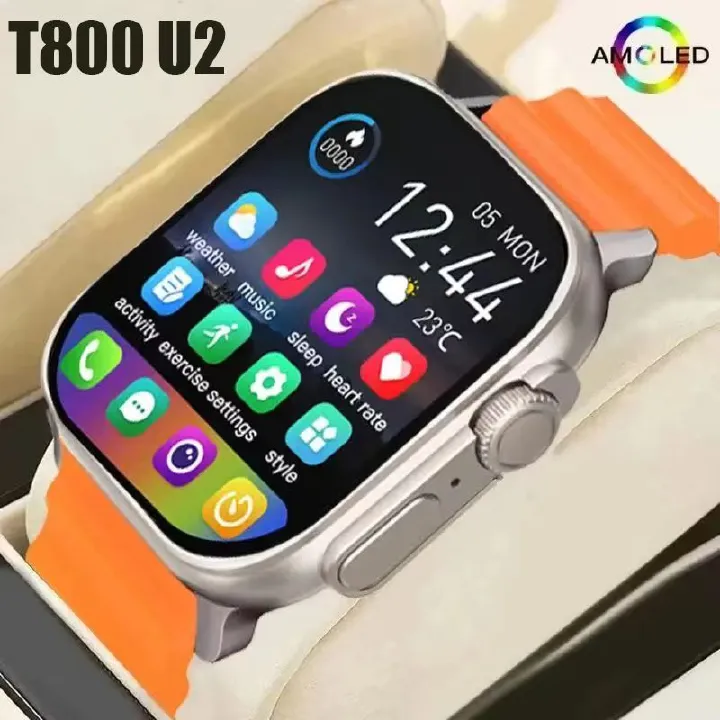 Hot Smart Watch Series Bluetooth Call IP67 Waterproof 49mm Game Smartwatches Fitness Tracker Sport Watch for Man Square Watch For Woman Wireless Charging Smartwatch