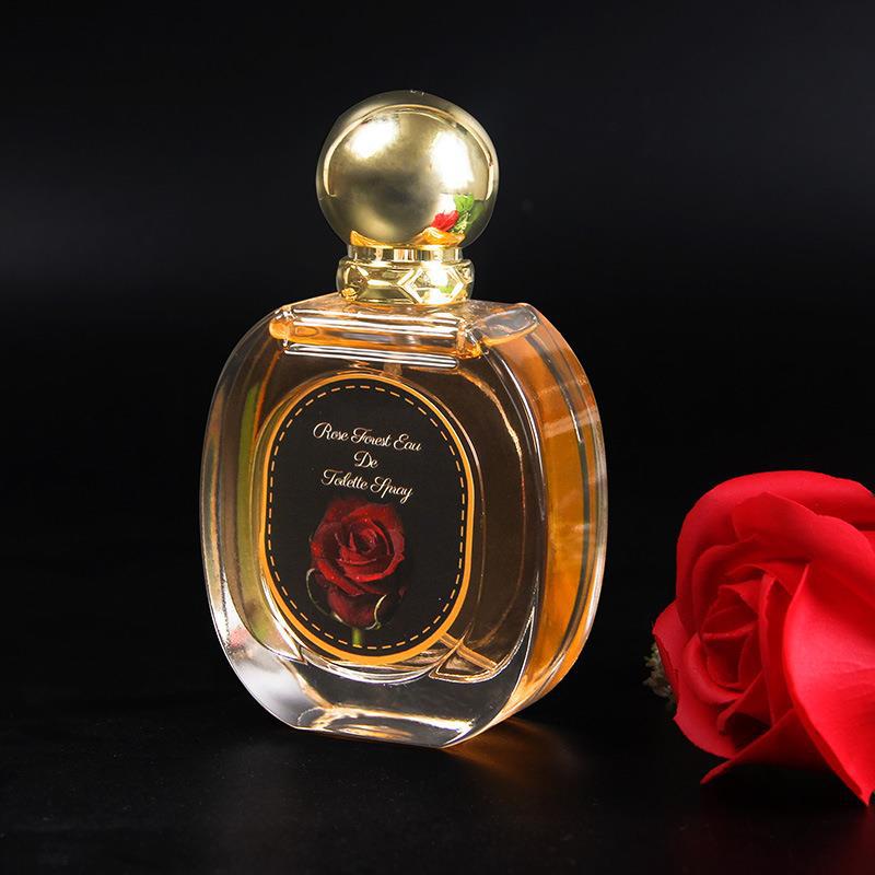 Elegant Perfumes Ladies Long Lasting Fragrance Woman Spray Perfumes Fragrance Gift Forest Perfume Rose Woman Perfume Fragrance 50ML