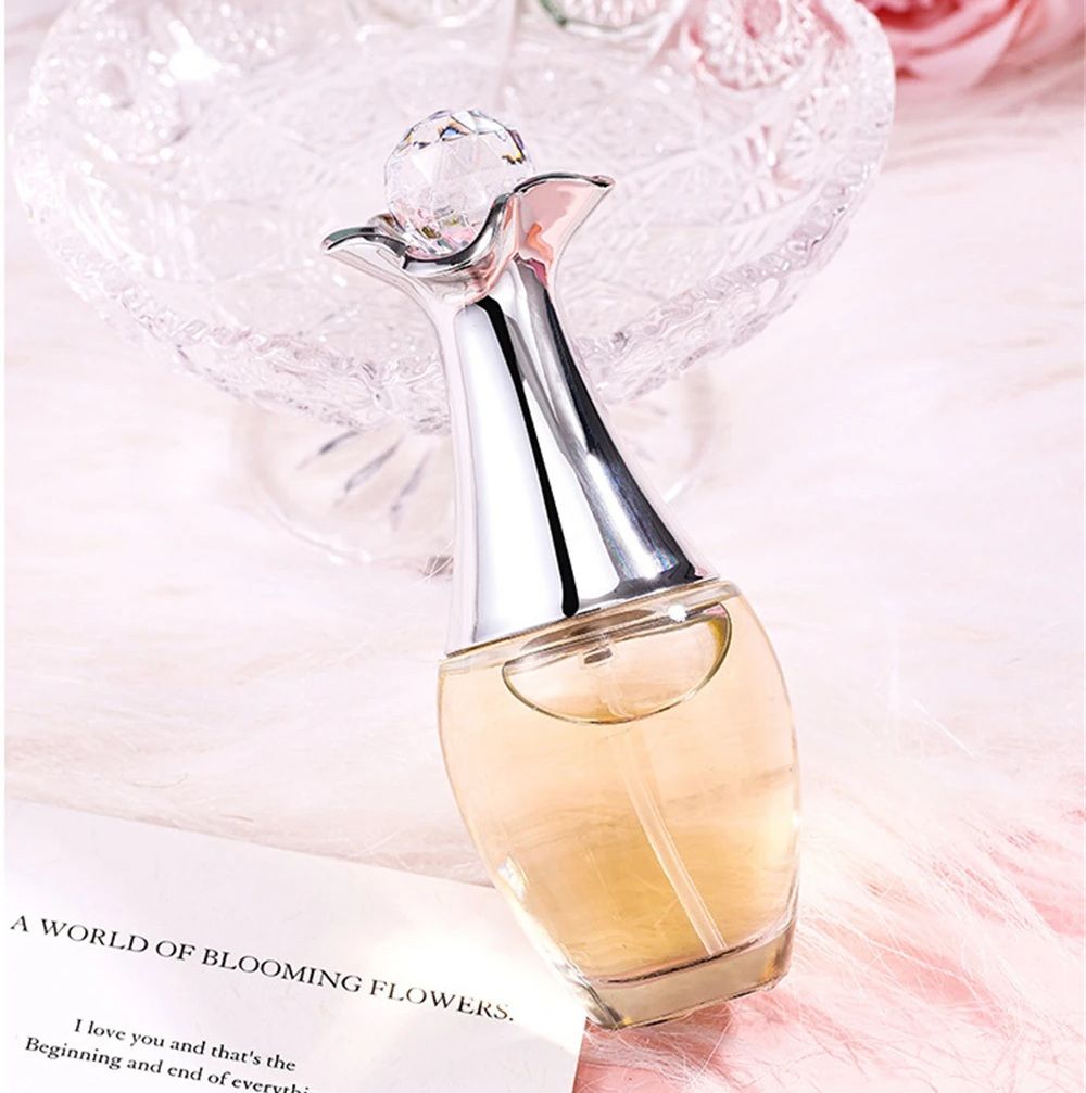 4PCS Ladies Perfume Set Woman Long Lasting Perfume Lady Sweet Passion Perfume Set Woman Natural Floral Fragrance Spray for Dating Gift