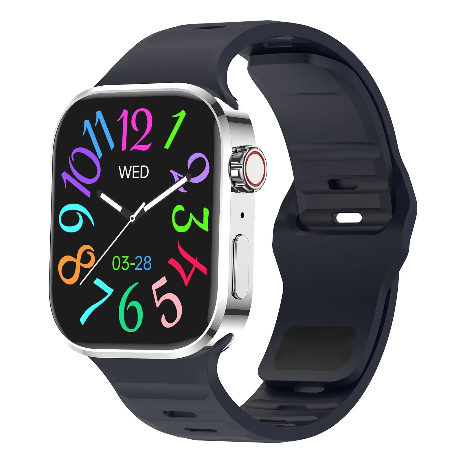 New Smartwatch Men Sports Watch for Android IOS Health Monitoring Smart Notifications Music Voice Assistant Smart Watch Women