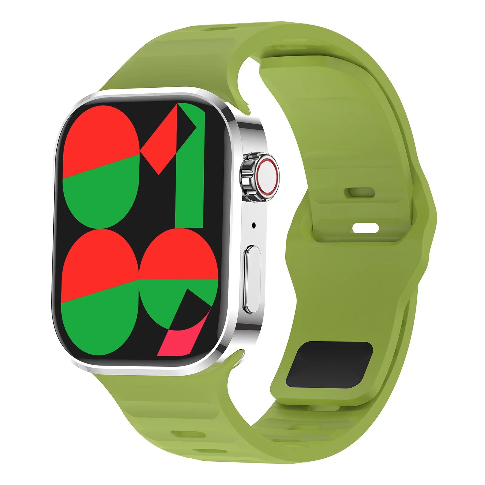 New Smartwatch Men Sports Watch for Android IOS Health Monitoring Smart Notifications Music Voice Assistant Smart Watch Women