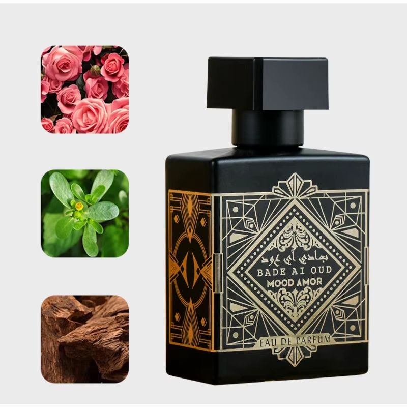 Wooden Flower Fruit Scent Genuine Man Perfume Set, Musk Cedar Amber Man Fragrance, Dating Body Spray for Unisex Perfume Gift