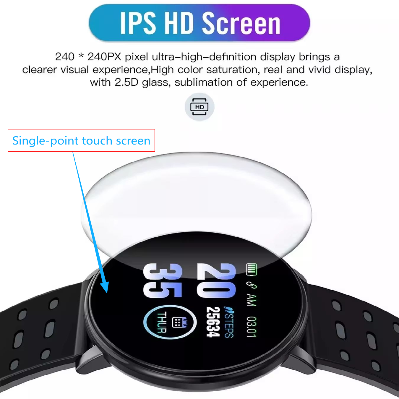 Multification Smartwatch Bluetooth Smart Watch Men Blood Pressure Women Smart Band Clock Sports Fitness Tracker Watch For Android IOS