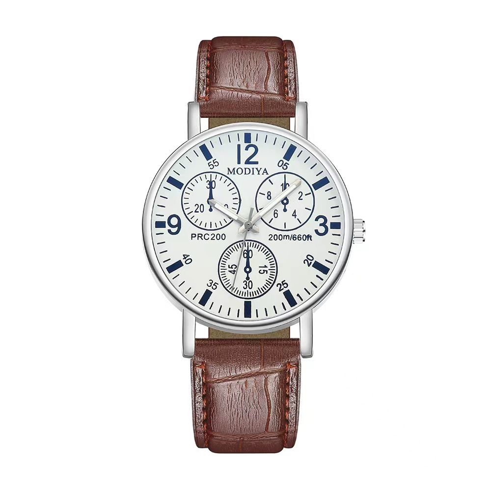 Fashion Leather Watches For Men And Women Retro Watch Non-Mechanical Quartz Business Watches Male Wrist Watch