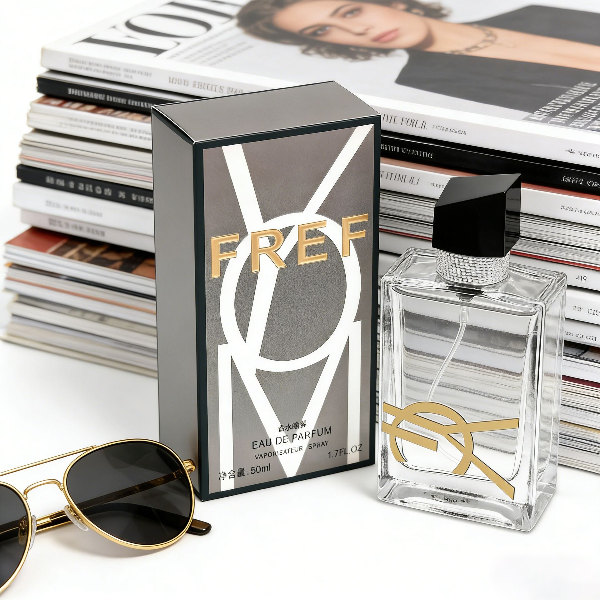 Luxury Perfume Girl Perfumes Ladies Floral Scent Fresh Natural Long-Lasting Light Fragrance Modern Spray Perfume Lady Elegant Parisian Woman Perfume 50ML