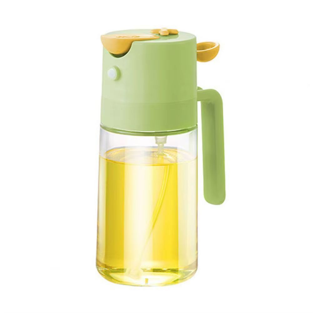 Kitchen Cooking Oil Mist Sprayer 460ml Oil Control Spray Bottle with High-Pressure Nozzle Cooking Oil Dispenser Kitchen Bottle Gadget for Cooking