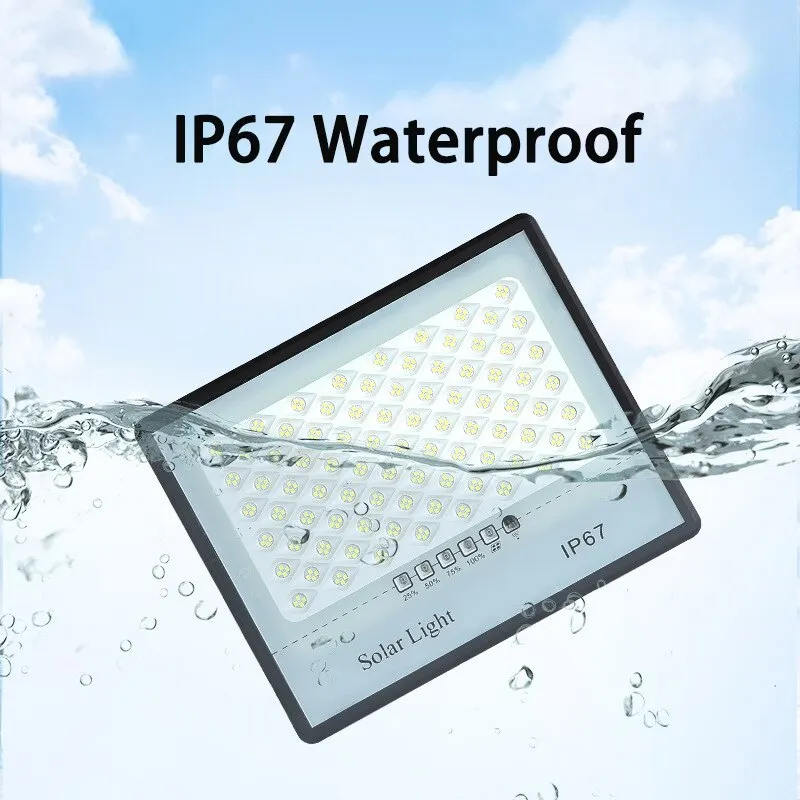 LED Solar Lights Outdoor Garden Refletor Garden Buildings Sunlight IP67 Waterproof Lamp Spotlight Emergency Lighting Wall Light