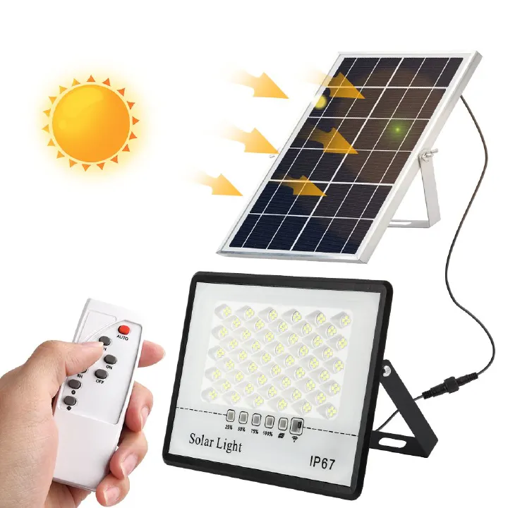 LED Solar Lights Outdoor Garden Refletor Garden Buildings Sunlight IP67 Waterproof Lamp Spotlight Emergency Lighting Wall Light