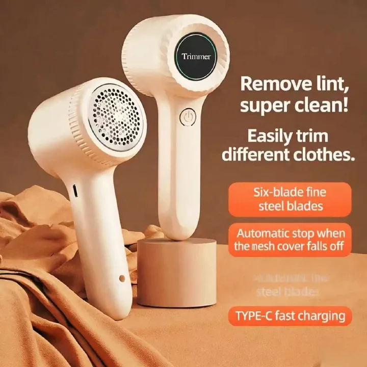 Household Appliances Rechargeable Fabric Shaver Lint Remover Electric Clothes Shaver Portable Fuzz Remover Fabric Pill Remover for Sweaters Couch Blanket Clothing