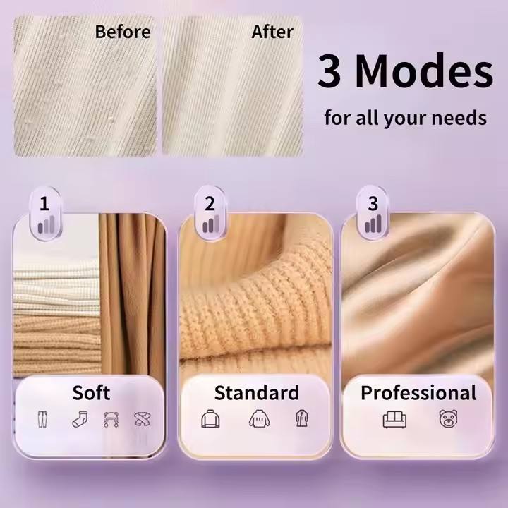 Rechargeable Electric Lint Remover Fabric Shaver Clothes Shaver with LED Display 3 Speed Lint Removal Device Portable Lint Roller with Free Replacement Blade