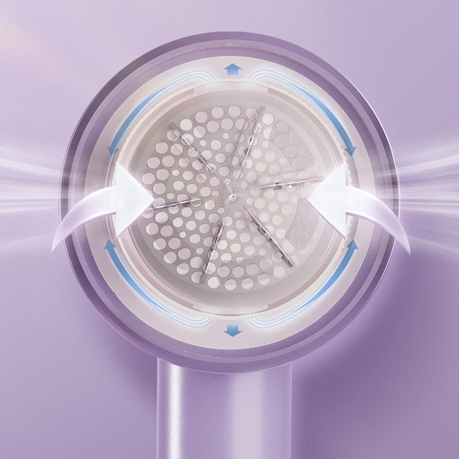 Rechargeable Electric Lint Remover Fabric Shaver Clothes Shaver with LED Display 3 Speed Lint Removal Device Portable Lint Roller with Free Replacement Blade