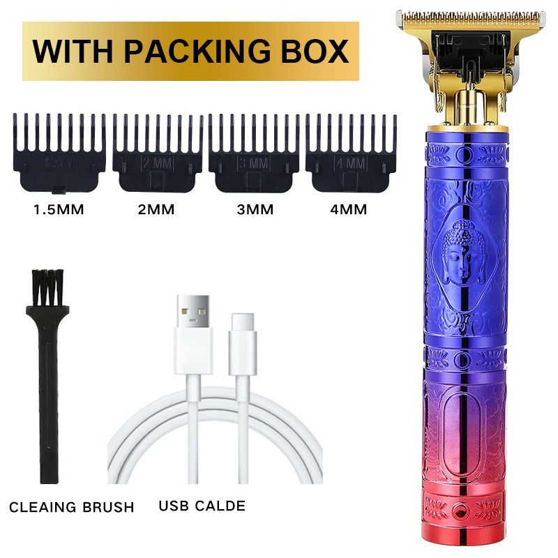 Hair Cutting Machine Shaver Rechargeable Shaver Electric Shaver Hair Clipper Shaver Beard Trimmer Shaver Hair Trimmer Machine Professional Shaver Tool for Men Grooming