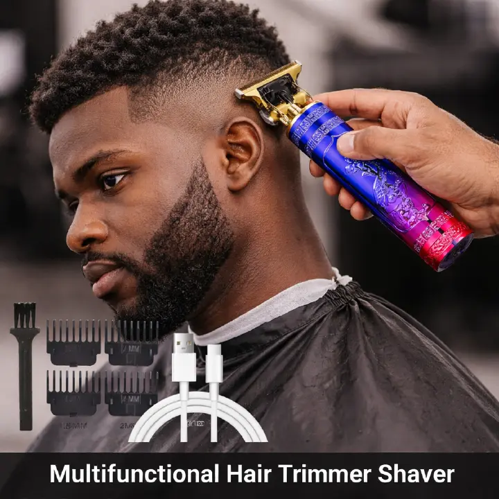 Hair Cutting Machine Shaver Rechargeable Shaver Electric Shaver Hair Clipper Shaver Beard Trimmer Shaver Hair Trimmer Machine Professional Shaver Tool for Men Grooming