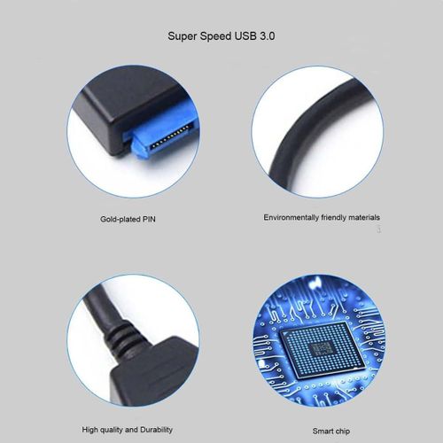 2IN1 sata to USB 3.0 Cable, Sata to USB Adapter Compatible for 2.5" HDD & SSD Hard Drive Reader-External Hard Drive Converter/Hard Drive to USB Adapter.