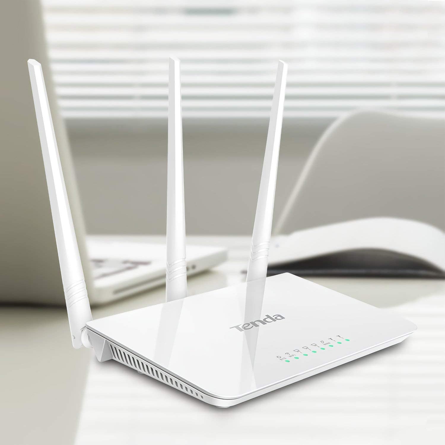 Tenda N300 300 Mbps Wireless WiFi Router White