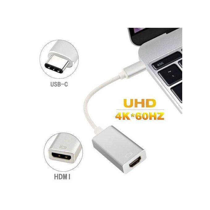 Type C To HDMI 4K HDTV Digital Adapter
