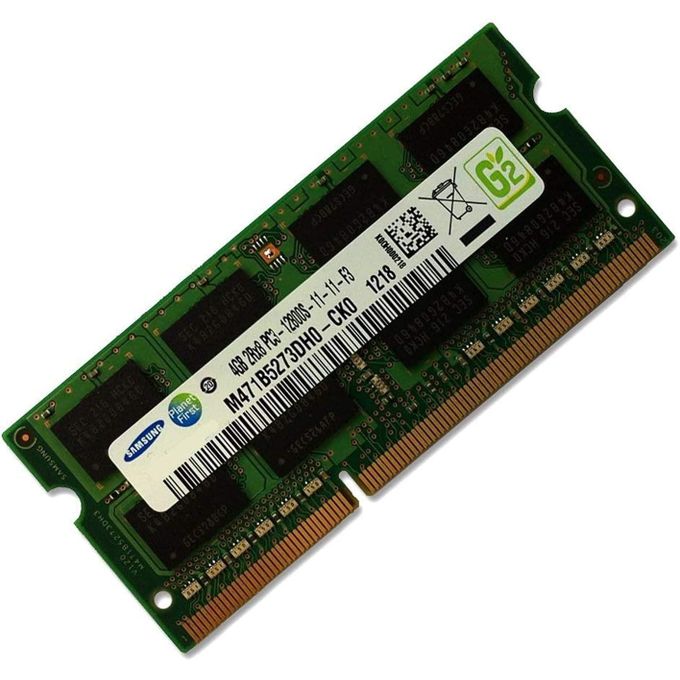 Samsung 4GB DDR3 DRAM 1600MHz PC3-12800 PC3-12800S CL11 SODIMM 204 Pin 1.5V 2Rx8 Non-ECC Unbuffered Laptop Notebook Computer SO-DIMM Memory DDR3 RAM Module Upgrade